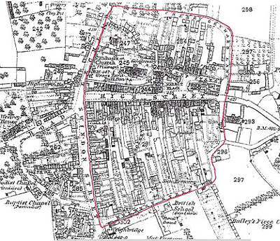 Early Highworth Map